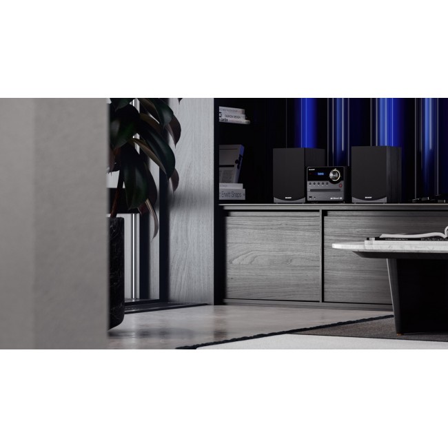 Sharp XL-B517D(BK) Hi-Fi Micro System, CD/FM/USB/Bluetooth v5.0, Aux-in, 45W, Black Sharp | Hi-Fi Micro System | XL-B517D(BK) | USB port | AUX in | Bluetooth | CD player | Black | FM radio | Wireless connection Sharp XL-B517D(BK) Hi-Fi Micro System, CD/FM/USB/Bluetooth v5.0, Aux-in, 45W, Black Sharp | Hi-Fi Micro System | XL-B517D(BK) | USB port | AUX in | Bluetooth | CD player | Black | FM radio | Wireless connection