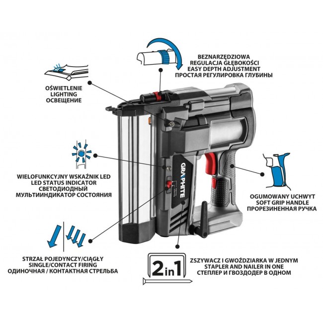 Graphite 58G081 stapler