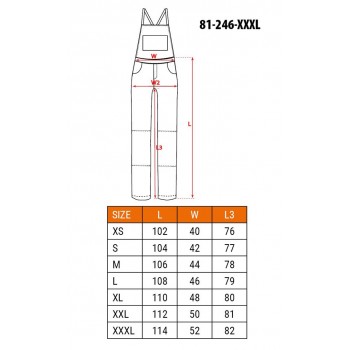 NEO tools 81-246-XXXL work clothing