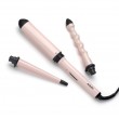 BaByliss Curl & Wave Trio Curling iron Warm Black, Pink 58 W 98.4