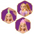Disney Princess Light-Up Hair Rapunzel Fashion Doll w/ 5 Ways to Glow, Pascal Figure & 7 Accessories