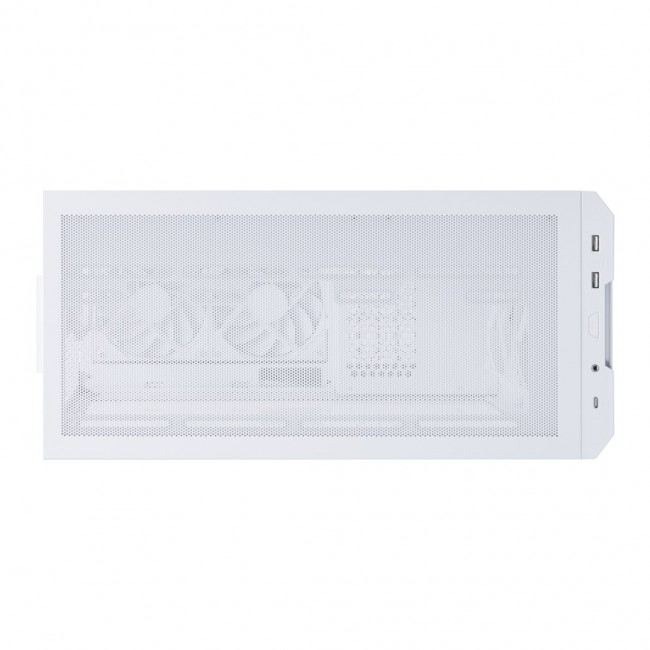 Lian Li LANCOOL 207 PC Case, Midi-Tower, ATX, Tempered Glass - white