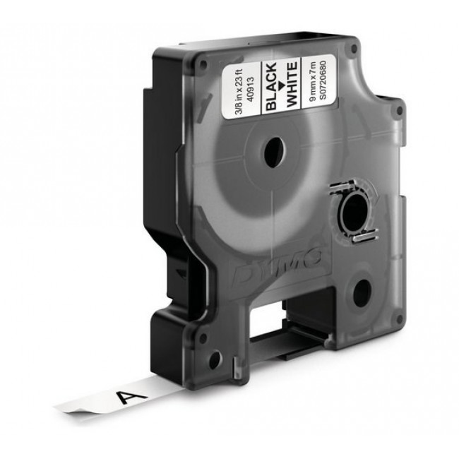 DYMO D1 Standard - Black on White - 9mm DYMO D1 Standard - Black on White - 9mm