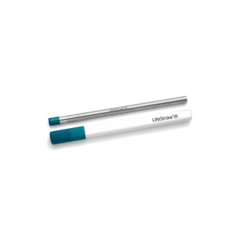 Water filtering straw sip-laguna teal LIFESTRAW
