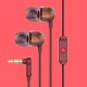 The House Of Marley Smile Jamaica Headset Wired In-ear Calls/Music Red, Wood The House Of Marley Smile Jamaica Headset Wired In-ear Calls/Music Red, Wood