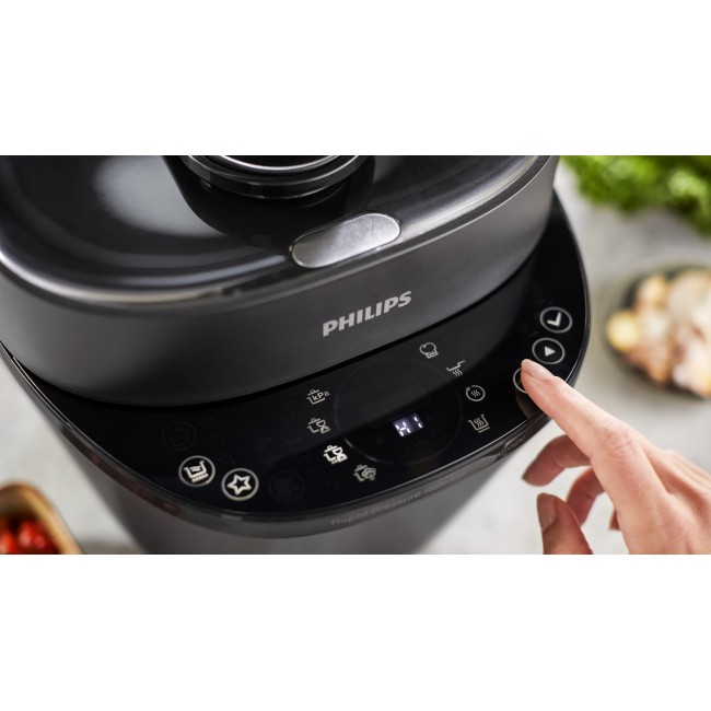Philips | HD2151/40 | All-in-one Pressure Cooker | 1000 W | 5 L | Number of programs 12 | Black Philips | HD2151/40 | All-in-one Pressure Cooker | 1000 W | 5 L | Number of programs 12 | Black