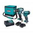 Makita CLX224A Battery Toolbox 12V MAX 2 x 2.0 Ah
