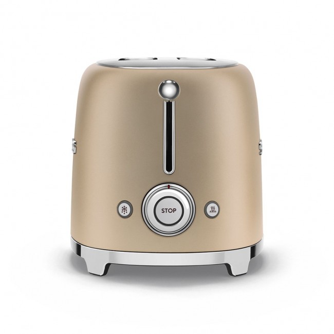 Smeg 50's Style Toaster TSF01CHMEU Champagne Smeg 50's Style Toaster TSF01CHMEU Champagne