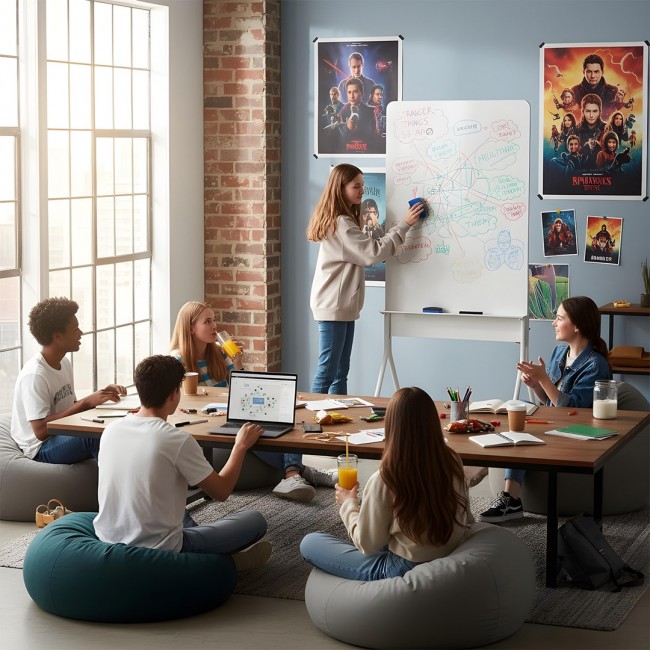 Ergo Office mobile dry erase board, vertical orientation, white, single sided, with shelf, board dimensions 1190x790mm, ER-305 Ergo Office mobile dry erase board, vertical orientation, white, single sided, with shelf, board dimensions 1190x790mm, ER-305