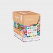 Marioinex Mini Waffle building blocks, 200 pieces in pastel colours