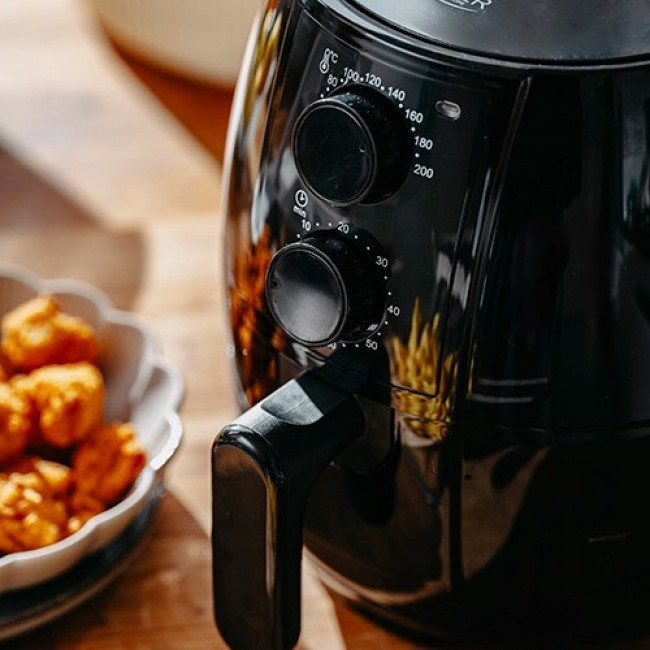 Adler AD 6312 fryer Single 2.5 L Stand-alone 1600 W Hot air fryer Black