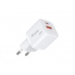 Equip 2-Port 20W GaN USB PD Charger, USB-C x 1, USB-A x 1, 25pcs/pack