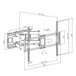 Maclean MC-482 TV Wall Mount Bracket for 60-120 Maclean MC-482 TV Wall Mount Bracket for 60-120