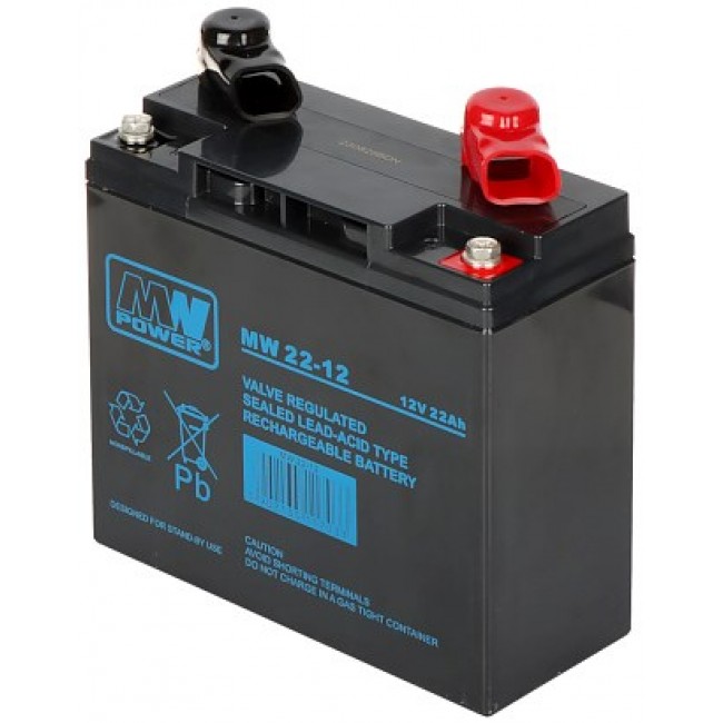 AGM Battery MW 22-12 12V22Ah Int. Warranty