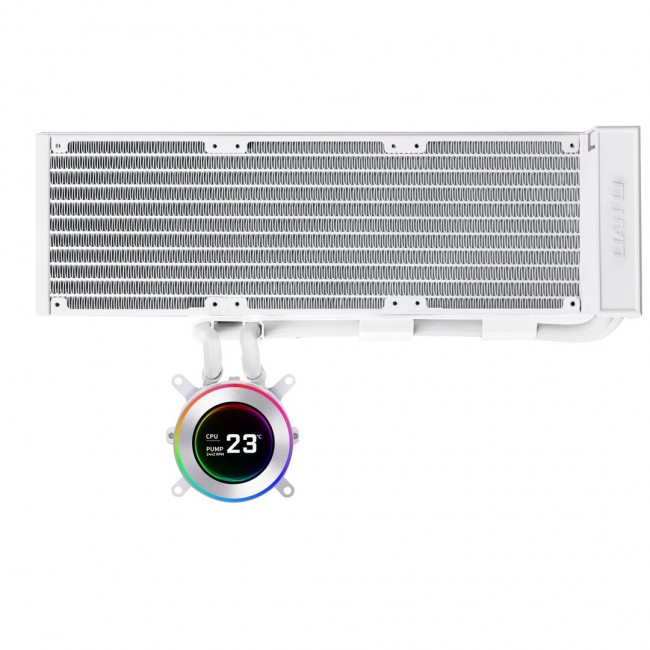 Lian Li GA II Hydroshift II LCD-C 360N Processor All-in-one liquid cooler White
