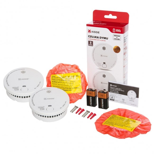 Set of two smoke detectors 2030-DSR3 KIDDE Set of two smoke detectors 2030-DSR3 KIDDE