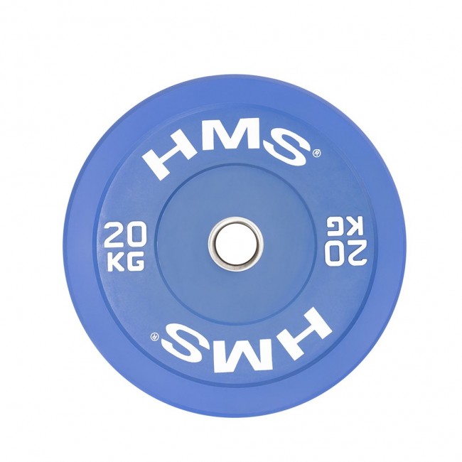 HMS Fitness CBR20 1 pc(s) Olympic Bumper weight disc HMS Fitness CBR20 1 pc(s) Olympic Bumper weight disc