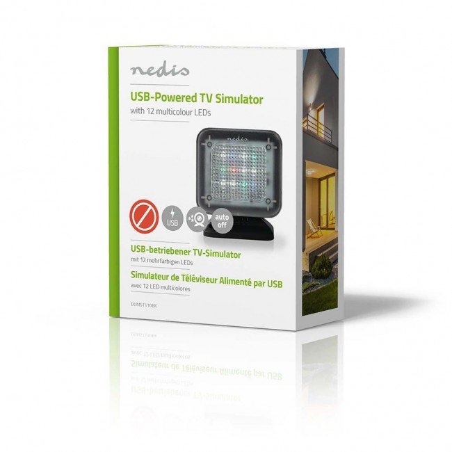 Nedis TV Simulator dummy security camera Black Box Nedis TV Simulator dummy security camera Black Box