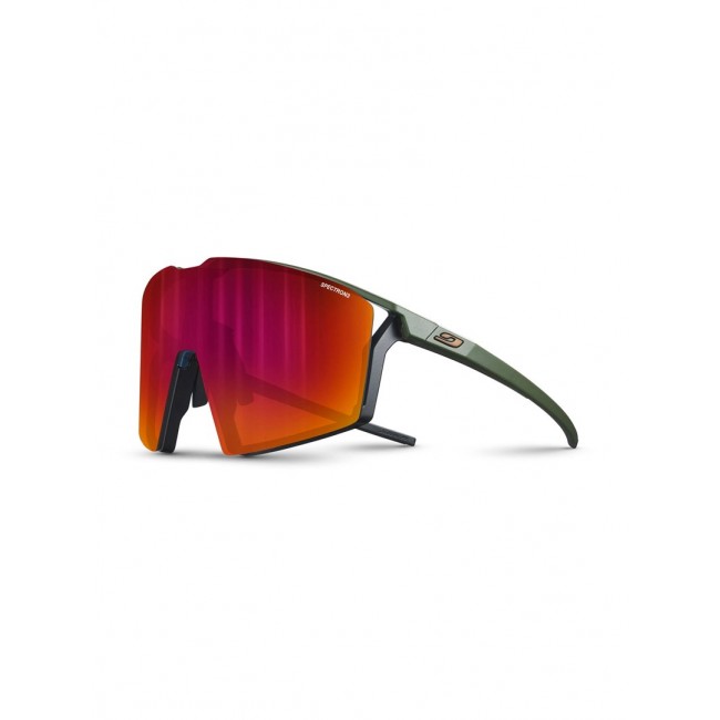 Julbo Edge Glasses - Khaki / Black | Spectron 3Cf + Sp0 Julbo Edge Glasses - Khaki / Black | Spectron 3Cf + Sp0