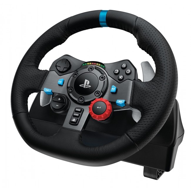Logitech G G29 Steering wheel + Pedals Playstation 3,PlayStation 4 Analogue USB 2.0 Black Logitech G G29 Steering wheel + Pedals Playstation 3,PlayStation 4 Analogue USB 2.0 Black