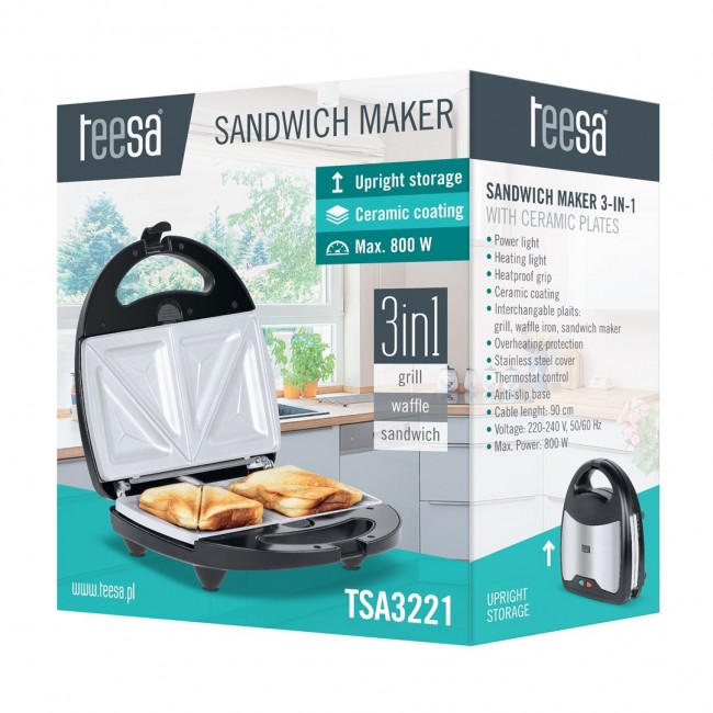 Teesa sandwich maker 3in1 Ceramic pads Teesa sandwich maker 3in1 Ceramic pads