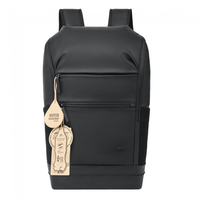 Rivacase Eden backpack City backpack Black Polyester, PU leather Rivacase Eden backpack City backpack Black Polyester, PU leather