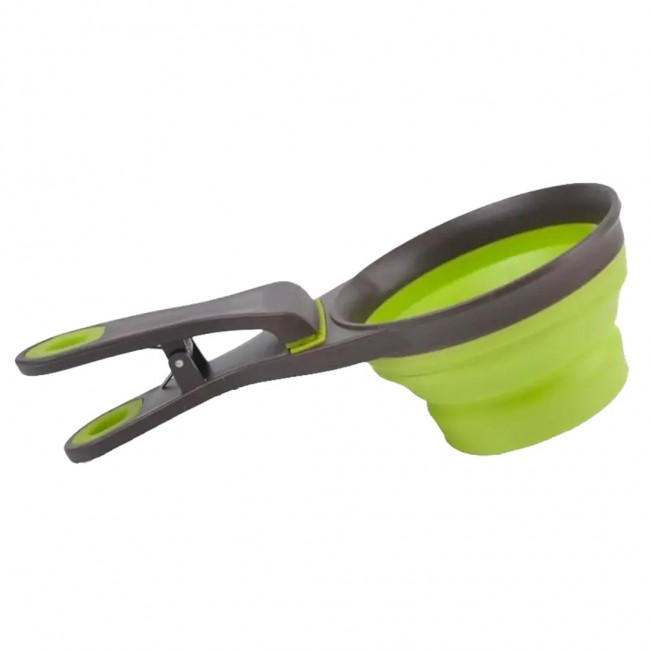 JOHN DOG foldable food scoop with clip S - 118ml