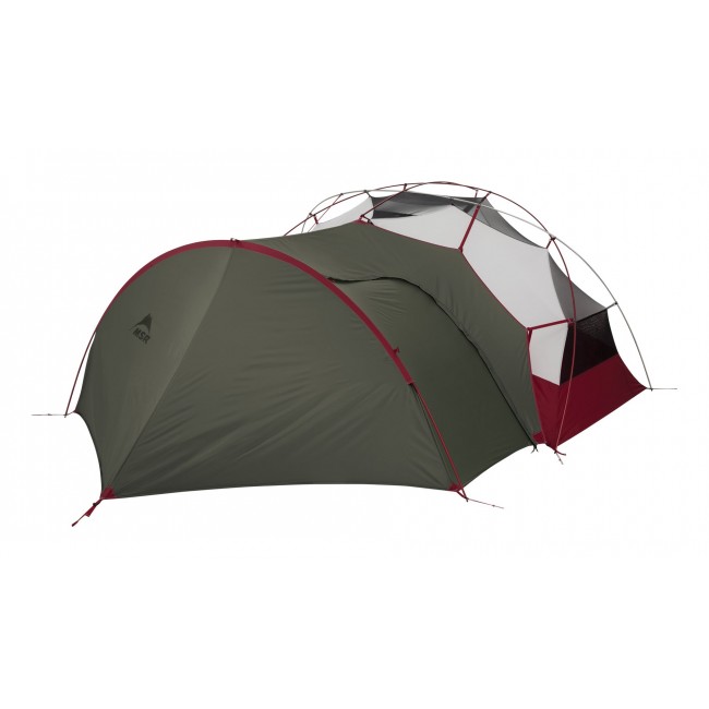 MSR 10334 tent accessory Awning Aluminium, Polyester, Polyurethane (PU) Green 1 pc(s)