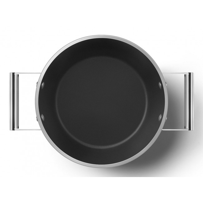 Smeg CSF2412BLM multi pot Black Aluminium, Stainless steel 5.4 L 24 cm