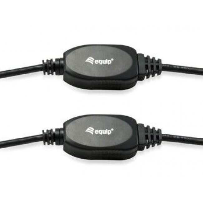 Equip 133348 USB cable USB 3.2 Gen 1 (3.1 Gen 1) 15 m USB A Black