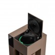 Aiden drip coffee maker, chocolate brown, by FELLOW