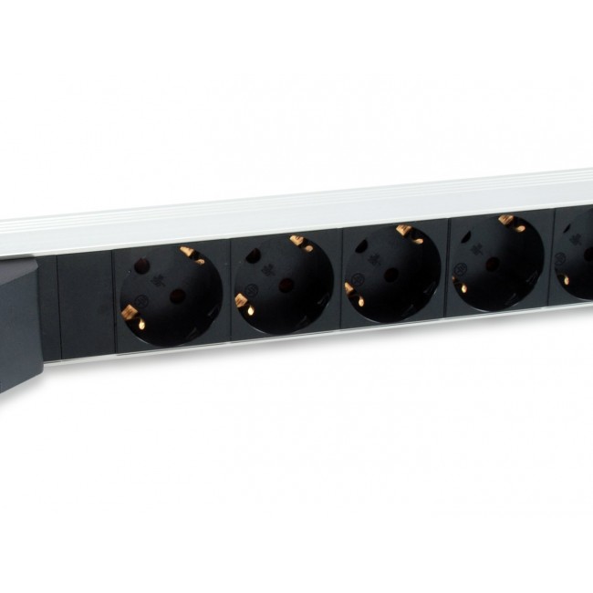 Equip 333312 power distribution unit (PDU) 6 AC outlet(s) 1U Black