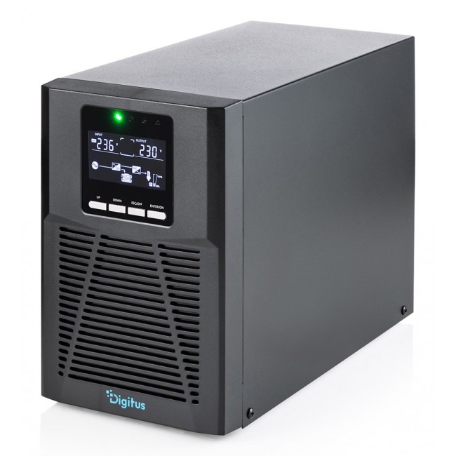 Digitus OnLine UPS systems, tower type, 1000 VA / 1000 W