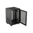 Lanberg FF01-6618-23B rack cabinet 18U Freestanding rack Black Lanberg FF01-6618-23B rack cabinet 18U Freestanding rack Black