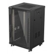 Lanberg FF01-6618-12B rack cabinet 18U Freestanding rack Black Lanberg FF01-6618-12B rack cabinet 18U Freestanding rack Black