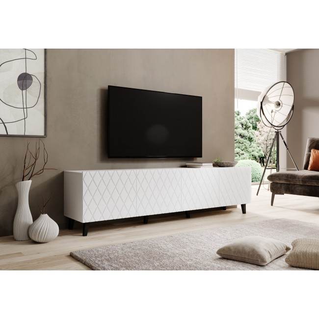 RTV cabinet ASTI 200x42x52 white matt