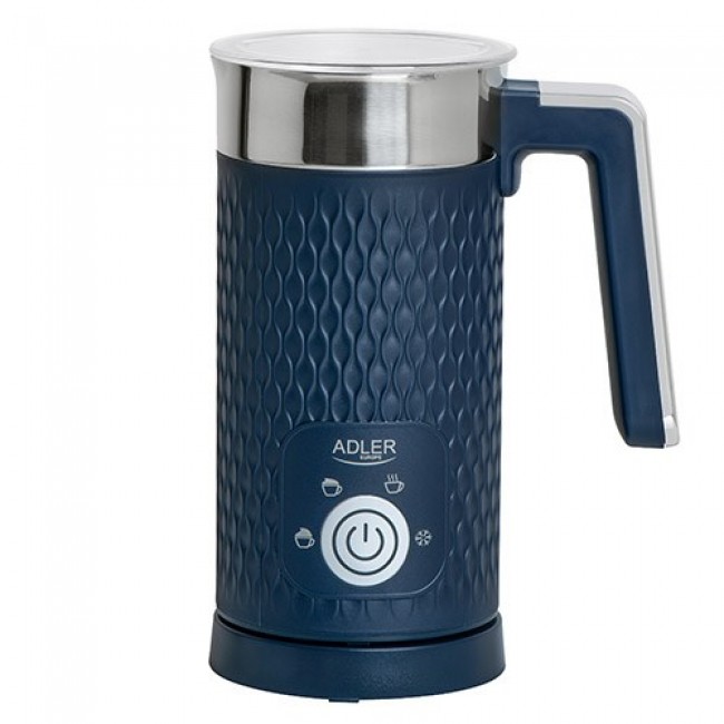 Adler AD 4494 d Milk frother, Frothing and heating, Dark Blue Adler