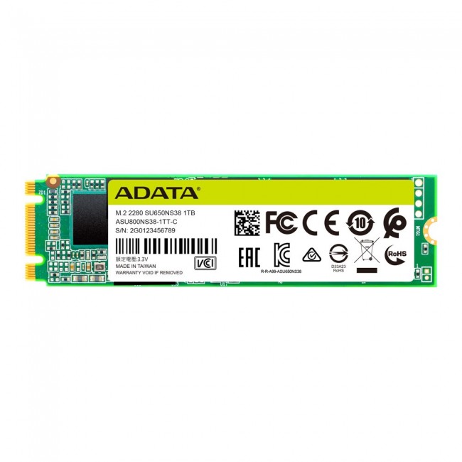 ADATA Ultimate SU650 M.2 1000 GB Serial ATA III 3D NAND ADATA Ultimate SU650 M.2 1000 GB Serial ATA III 3D NAND