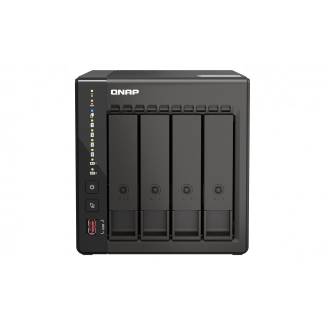 QNAP TS-453E NAS Tower Intel Celeron J6412 8 GB 0 TB QNAP QTS Black QNAP TS-453E NAS Tower Intel Celeron J6412 8 GB 0 TB QNAP QTS Black