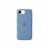 Silicone case for Apple iPhone 16e winter blue | Apple