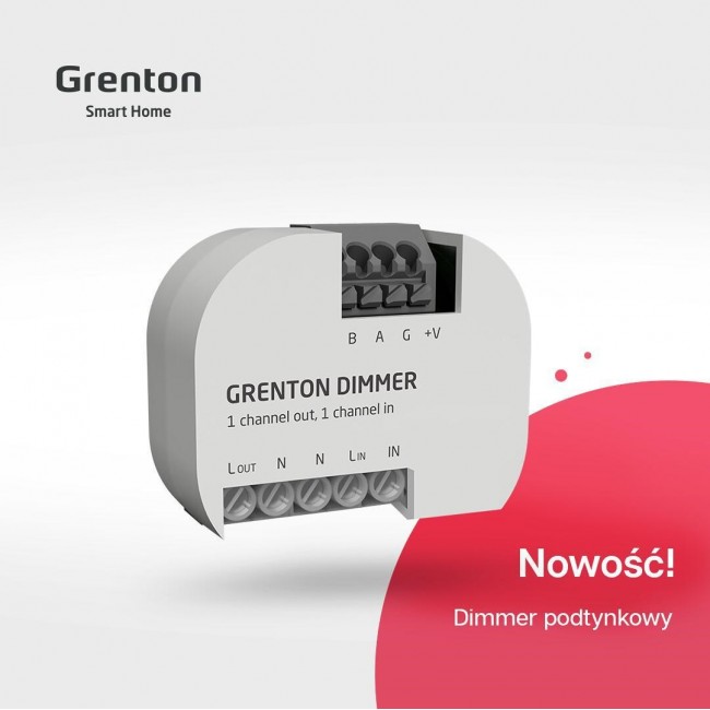 DIMMER flush Grenton lighting module DIMMER flush Grenton lighting module