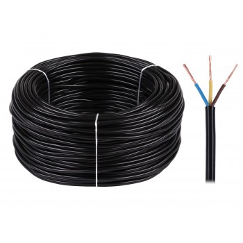 Electric cable OMY 3x1 300/300V black