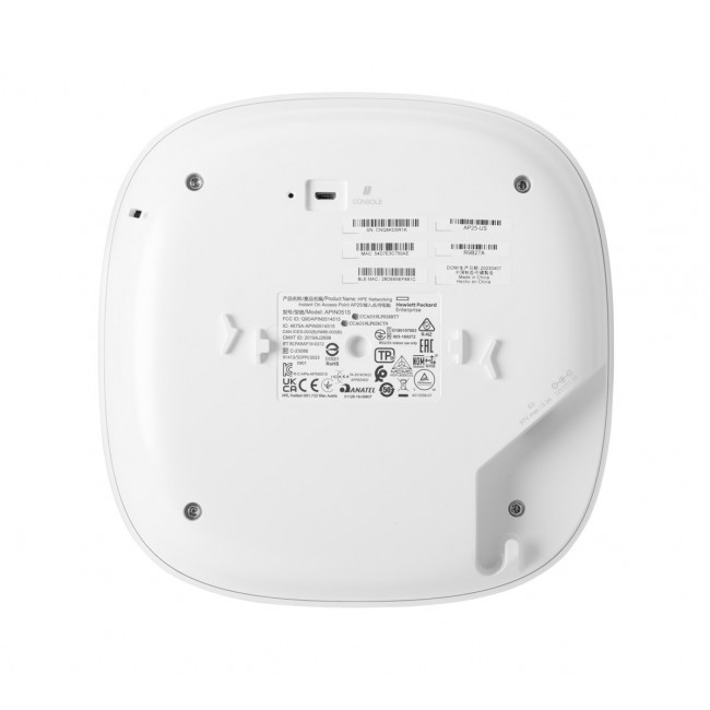 HPE Aruba Networking Networking Instant On Indoor Access Point Wi-Fi 6 4x4 (RW) AP25