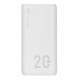 SILICON POWER QS15 Powerbank External battery 20000 mAh 2x USB QC 3.0 1x USB-C PD (SP20KMAPBKQS150W) White SILICON POWER QS15 Powerbank External battery 20000 mAh 2x USB QC 3.0 1x USB-C PD (SP20KMAPBKQS150W) White