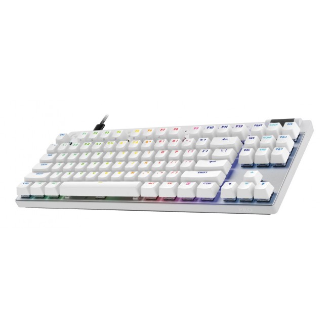 Logitech G PRO X TKL Rapid keyboard Gaming USB QWERTY US International White Logitech G PRO X TKL Rapid keyboard Gaming USB QWERTY US International White