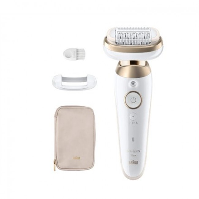 Braun Silk- pil 9 BR2-225328 epilator 40 tweezers Grey, White Braun Silk- pil 9 BR2-225328 epilator 40 tweezers Grey, White