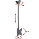 Techly Telescopic Ceiling Support up to 1.6m LED TV LCD 23-42