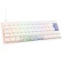 Ducky One 2 Pro Mini White Edition Gaming Tastatur, RGB LED - Cherry Blue