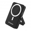 Verbatim Charge 'n' Go Magnetic Wireless Power Bank with stand - 10000 mAh Black
