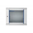 Extralink Rackmount cabinet 9U 600x450 Gray wall mounted